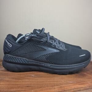 Brooks Adrenaline GTS 22 Mens Triple Black Size 11.5 Running Shoes 1103661D020